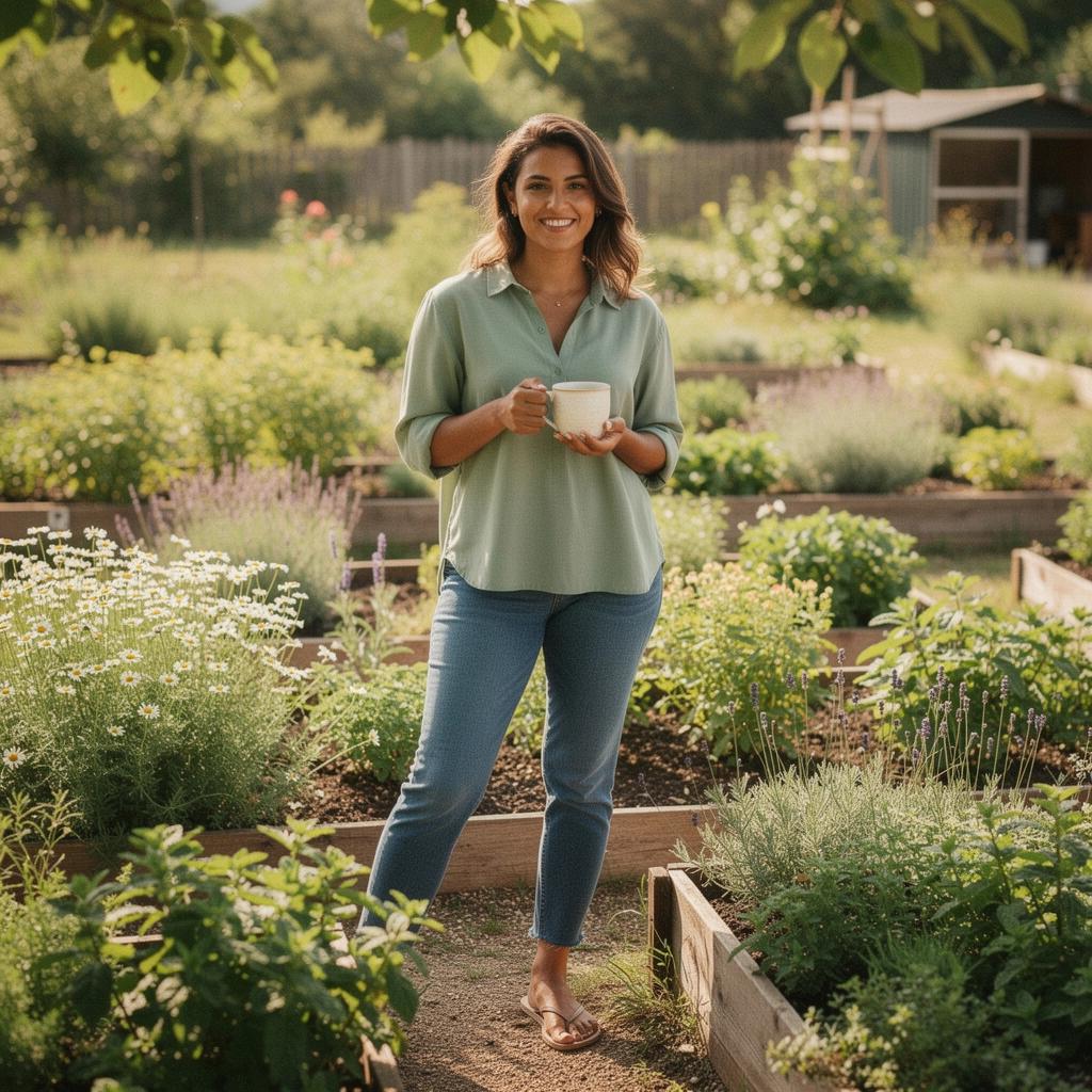 Suhe biljke i cvjetovi raspoređeni u maloj posudi, spremni za pripremu čaja.